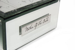 Mother Of The Bride Gift Beautiful Mirror Butterfly Jewellery Box - ukgiftstoreonline