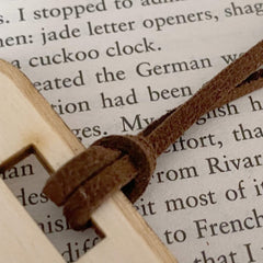 Personalised Mum Gift Wooden Bookmark with Sentiment - ukgiftstoreonline