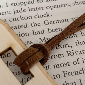 Personalised Nan Gift Wooden Bookmark with Sentiment - ukgiftstoreonline