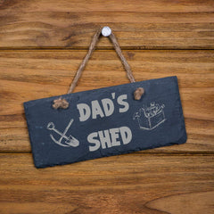 Personalised Shed Garage Slate Plaque Sign Gift for Him - ukgiftstoreonline