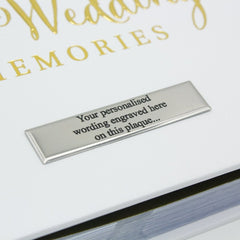 Personalised Wedding Photo Album 80 6x4" with verse design Gift - ukgiftstoreonline
