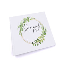 Personalised Special Mum Wreath Design Photo Album