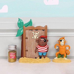 Pirate Pete Adventure Fairy Door, Adventure Door Pack, Fairy Garden - ukgiftstoreonline