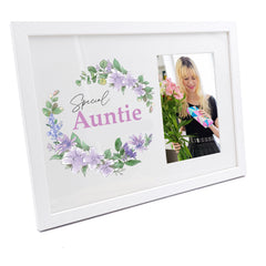Personalised Special Auntie Photo Frame