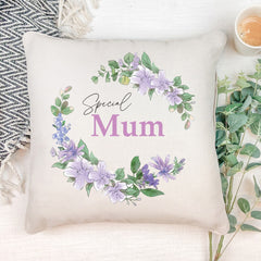 Personalised Special Mum Cushion Gift