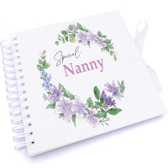 Personalised Special Nanny Scrapbook Photo Album