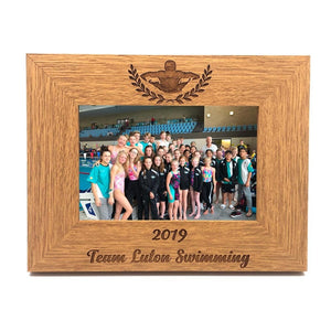Swimming Themed Personalised Engraved Photo Frame - ukgiftstoreonline
