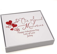 ukgiftstoreonline Personalised Love Themed Photo Album Keepsake Gift Boxed Our Special Memories - ukgiftstoreonline