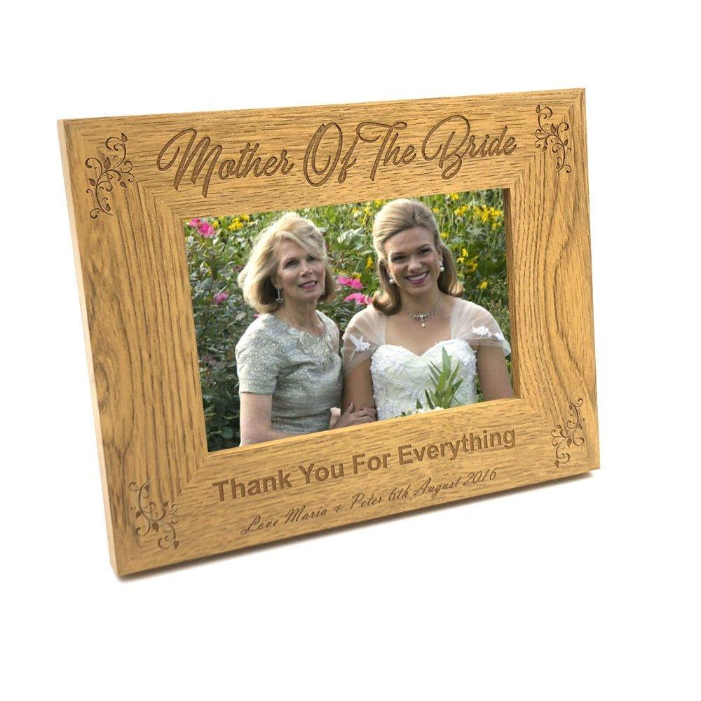ukgiftstoreonline Personalised Mother Of The Bride Photo Frame Wedding Gift - ukgiftstoreonline
