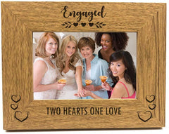 ukgiftstoreonline Sentiment Photo Frame Engaged Gift Idea - ukgiftstoreonline