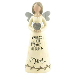 ukgiftstoreonline World's Best Mum Guardian Angel Decoration - ukgiftstoreonline