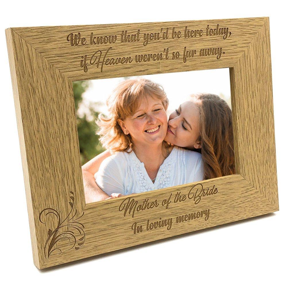 Wedding Memorial Picture Frame for Mum Mother of Bride - ukgiftstoreonline