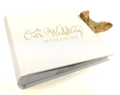 Wedding Photo Album 80 6x4" with verse design Gift - 