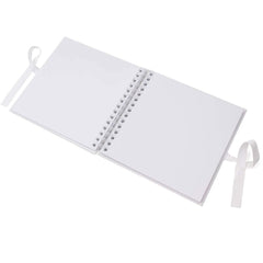 White Communion Scrapbook Photo Album or Guest Book - ukgiftstoreonline