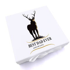 ukgiftstoreonline Personalised Best Dad Ever Keepsake Memory Box