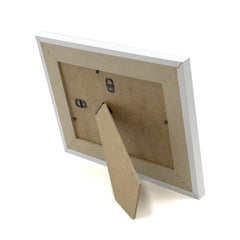 White Wooden 40th Birthday Photo Frame Gift C48W125 - ukgiftstoreonline