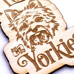 Yorkie Dog keyring or Bag Charm Gift - ukgiftstoreonline